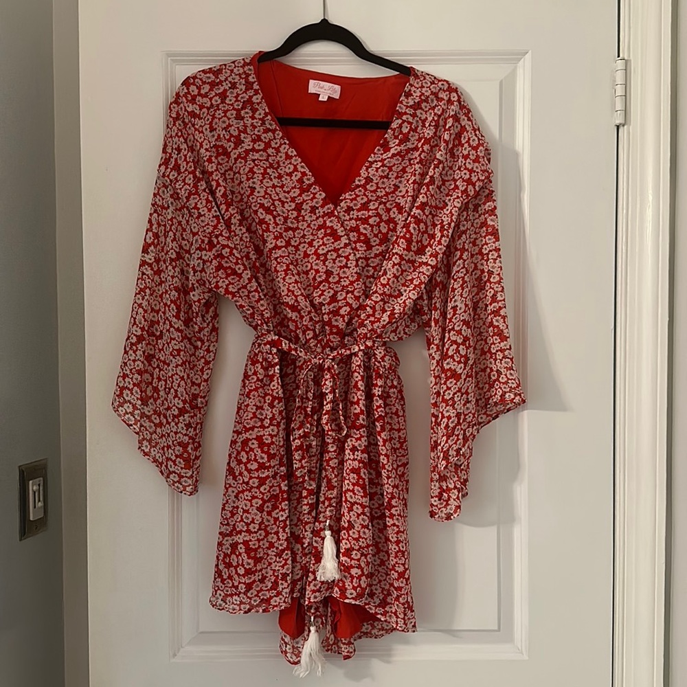NWT Pink Lily Romper
